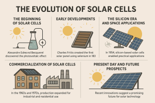 The Evolution of Solar Cells — From Past to Present